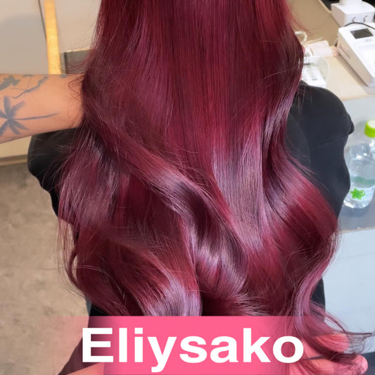 Eliysako  I Tip Hair Extensions Human Hair,Cold Fusion Soft Abnormal Hair Extensions 50 Strands Pre Keratin Bonded, Itip Human Hair Extensions,50g/Pack