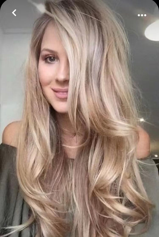 blonde hair extensions