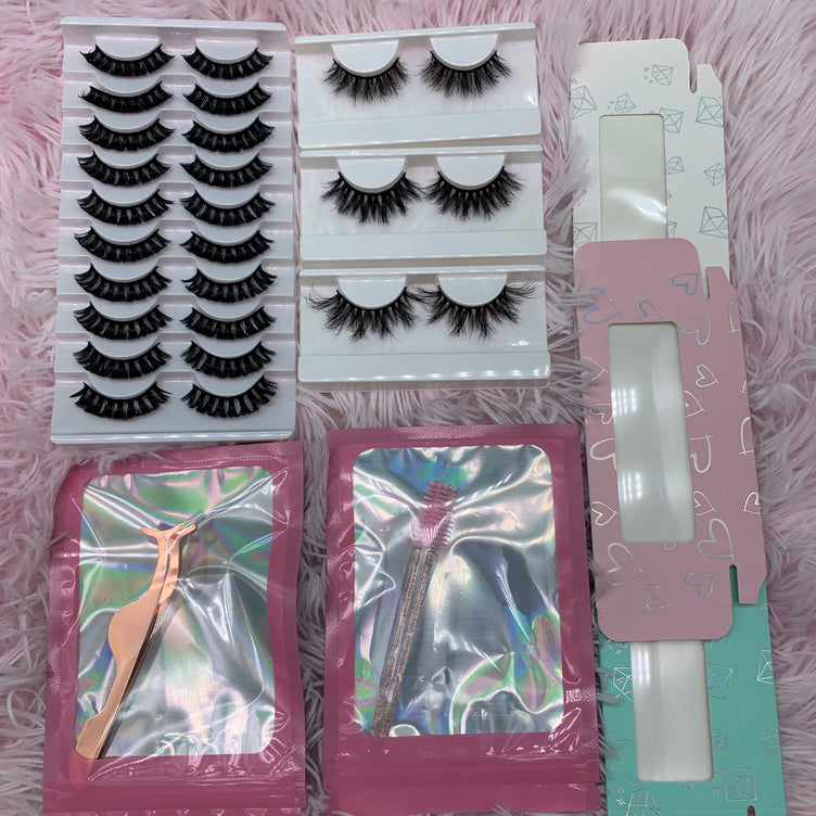 13 Pair The $105 Luxury Mink Lashes Are Only $39.90 Today Super value for money!!!